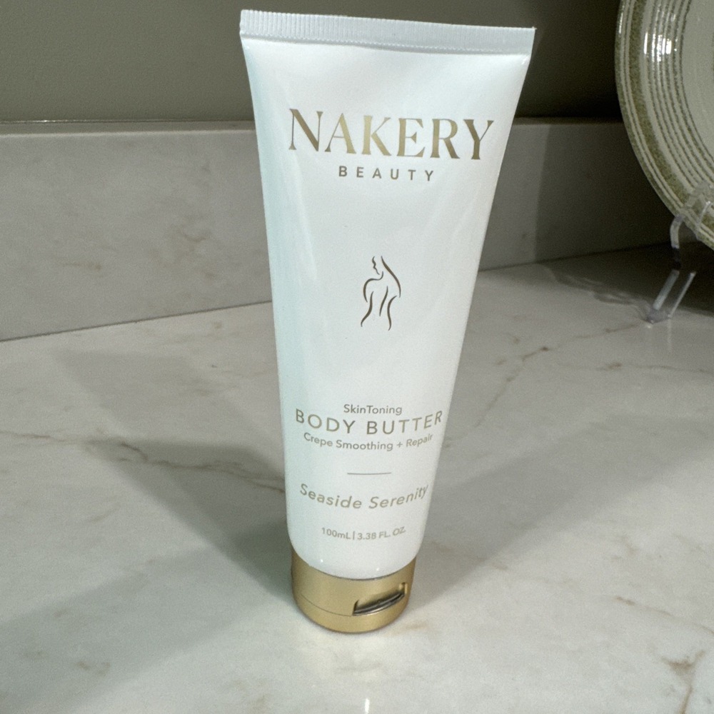 Nakery Beauty Skin Toning Body Butter 100ml 3.38oz Seaside Serenity